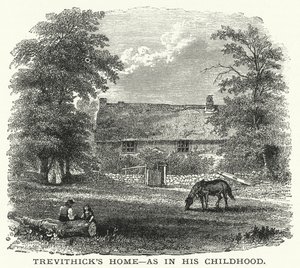Maison de Trevithick, comme dans son enfance - English School