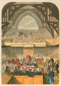 Procès de Warren Hastings à Westminster Hall
