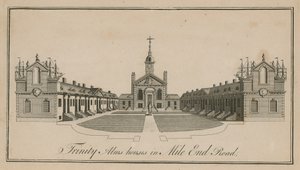 Les maisons de charité de la Trinité sur Mile End Road