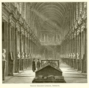 Bibliothèque du Trinity College, intérieur - English School