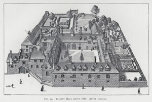Trinity Hall vers 1688, d