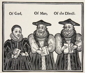 Triple épiscopat, satire du Parti puritain de Laud et des évêques de la Cour, d