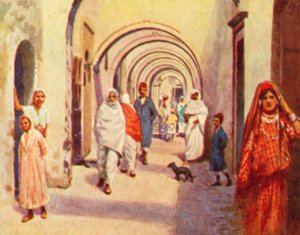 Tripoli, une rue voûtée