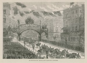 Arc de triomphe à Regent Circus - English School