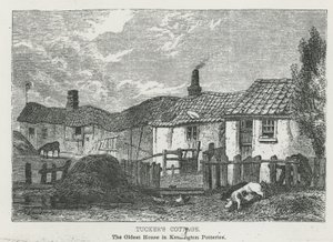 Tuckers Cottage, la plus ancienne maison de Kensington Potteries