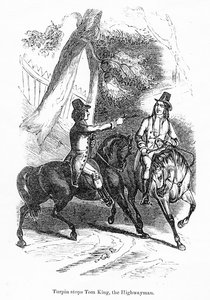 Turpin arrête Tom King, le bandit de grand chemin - English School