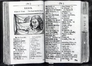 Deux pages de Orbis Sensualium Pictus par Comenius, 1659 - English School