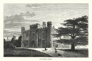 Abbaye de Twyford (gravure) - English School