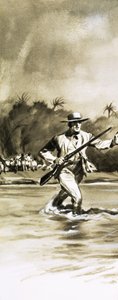 Un homme non identifié s