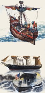 Navires non identifiés - English School