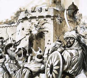 Siège non identifié au Moyen-Orient