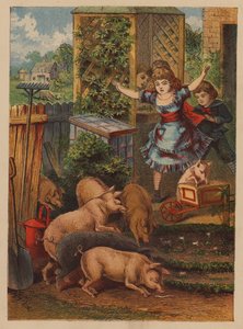 Invités indésirables (lithographie couleur)