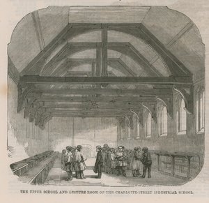 École industrielle de Charlotte Street - école supérieure et salle de conférence - English School