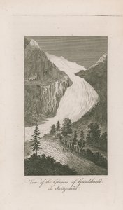 Vue des glaciers de Grindelwald - English School