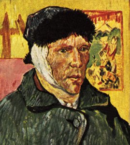 Van Gogh avec un bandage autour de la tête (redessiné)