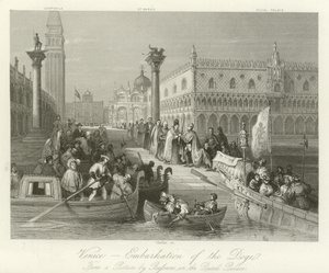 Venise - Embarquement du Doge - English School