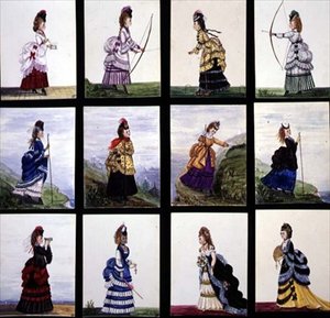 Modes sportives des dames victoriennes - English School