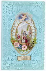 Carte de Saint-Valentin victorienne - English School