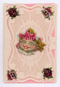 Carte de Saint-Valentin victorienne - English School