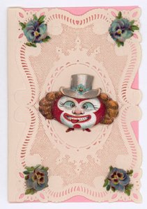 Carte de Saint-Valentin victorienne