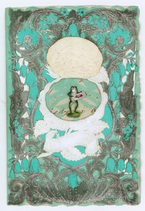 Carte de Saint-Valentin victorienne