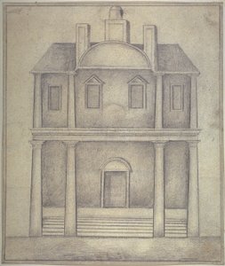 Vue du théâtre de Blackfriars, vers 1650 - English School