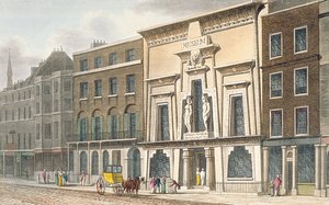 Vue du musée Bullocks, Piccadilly, 1815