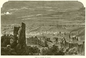 Vue de Dudley de nuit - English School