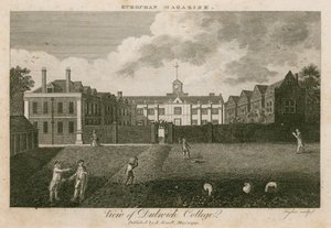 Vue du Dulwich College, Londres - English School