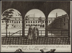 Vue du Gresham College
