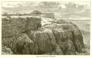 Vue de Magdala, Abyssinie