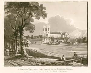 Vue de Westminster depuis Tothill Fields - English School