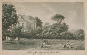 Vue de la Loge dans Green Park - English School