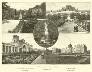 Vues de Sans Souci, Potsdam