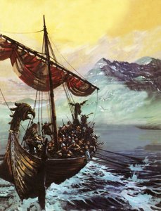 Navire viking - English School