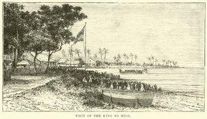 Visite du roi à Hilo - English School