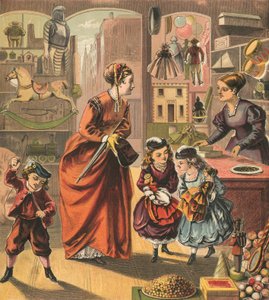 Visite à la boutique de jouets