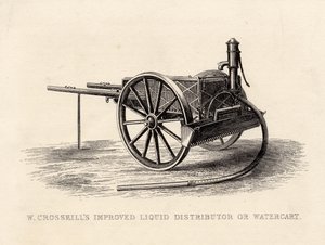 W. Crosskills Improved Liquid Distributor or Watercart