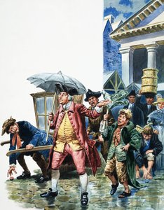 Marcher sous la pluie