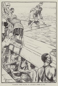 Marcher sur la planche dans les temps anciens - English School