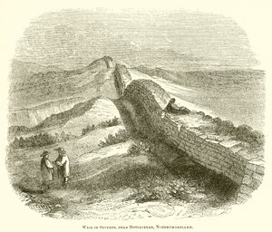 Mur de Sévère, près de Housestead, Northumberland