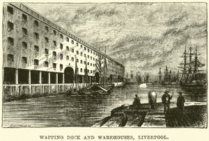 Dock et Entrepôts de Wapping, Liverpool - English School
