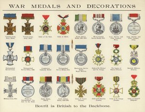 Médailles et décorations de guerre