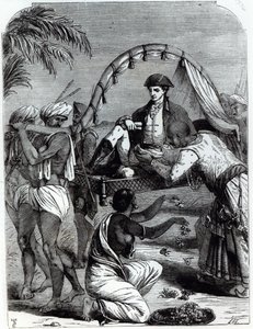 Warren Hastings (1732-1818) en Inde en 1784
