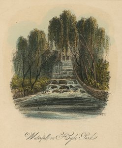 Cascade à Hyde Park, Londres