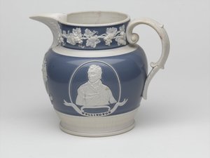 Cruche commémorative de Waterloo, vers 1815 - English School