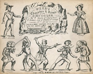 Personnages et Scènes de Webb dans le Contrebandier - English School
