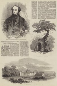 Abbaye de Welbeck (gravure) - English School