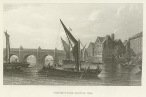 Pont de Westminster, 1745