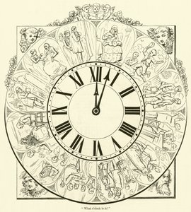 Quelle heure est-il ? (gravure) - English School